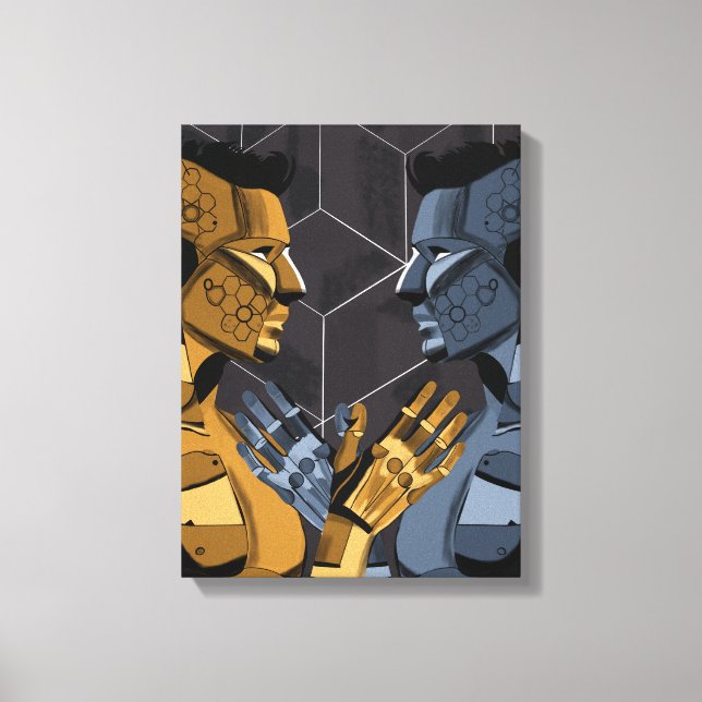 Impressão Em Tela I Saw Myself I B – Self Recognition Art (Frente)