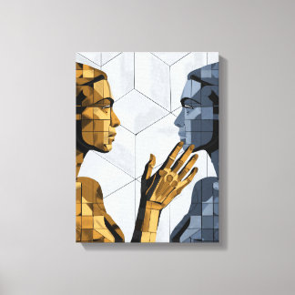 Impressão Em Tela I Saw Myself II A – Self Recognition Art