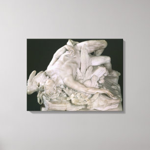 Impressão Em Tela Ícaro que cai, 1743