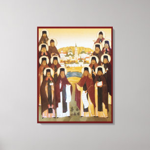 Impressão Em Tela Ícone da igreja ortodoxo russo