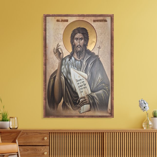 Impressão Em Tela Ícone de São João (Insitu(Sala de estar))