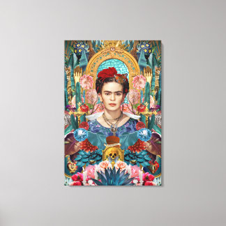 Impressão Em Tela icone-mexicaine-frida-kahlo