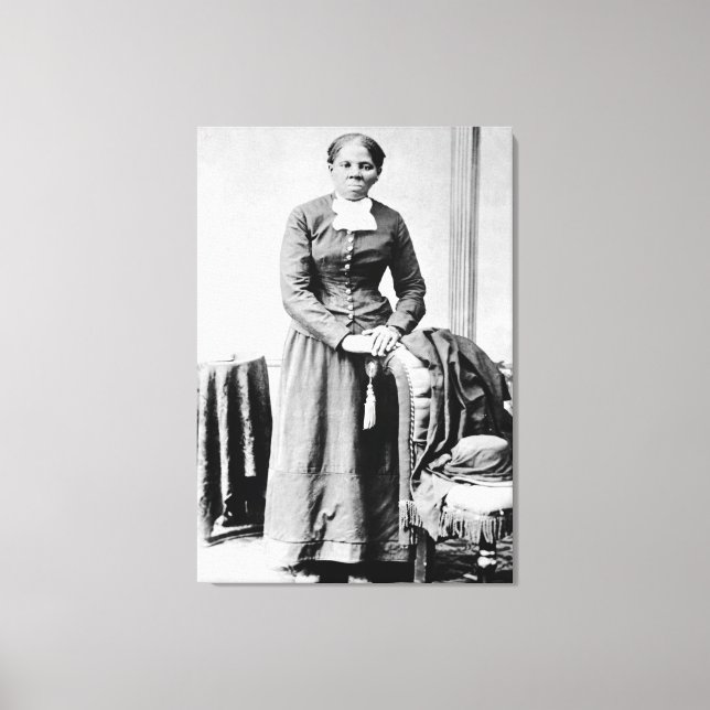 Impressão Em Tela Ícones da História Negra: Harriet Tubman, Direitos (Frente)