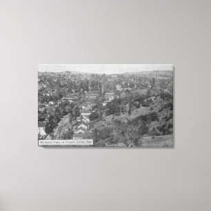 Impressão Em Tela Ideia aérea do acampamento de CampAngels dos