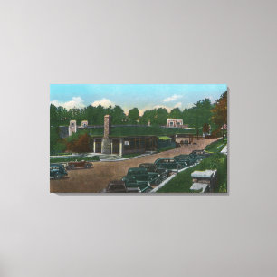 Impressão Em Tela Ideia da entrada da falha de Ausable