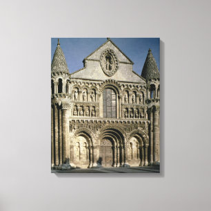 Impressão Em Tela Ideia da parte dianteira ocidental (foto)