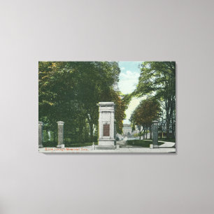 Impressão Em Tela Ideia da porta do memorial da faculdade da união