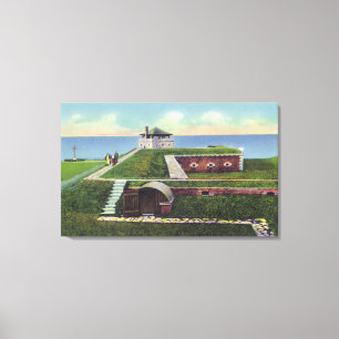 Impressão Em Tela Ideia de quartos do oficial no castelo francês