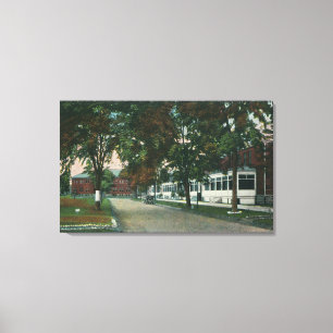 Impressão Em Tela Ideia de um acampamento militar dos E.U.