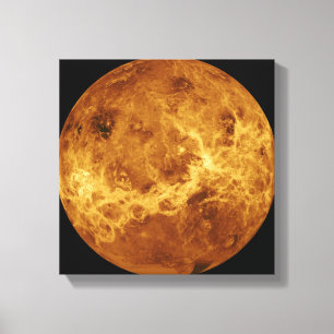 Impressão Em Tela Ideia global da superfície de Venus