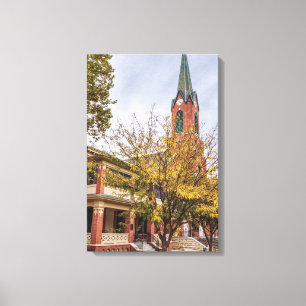 Impressão Em Tela Igreja Católica rua Peter