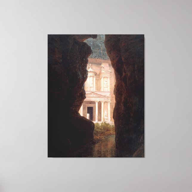 Impressão Em Tela IGREJA DE EDWIN LIBERDADE - El Khasné, Petra - 187 (Frente)