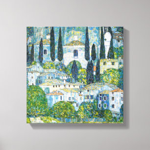 Impressão Em Tela Igreja em Cassone por Gustav Klimt