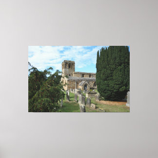 Impressão Em Tela Igreja Medieval de Leake