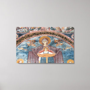 Impressão Em Tela Igreja Ortodoxa Sérvia, e um local da UNESCO, 2