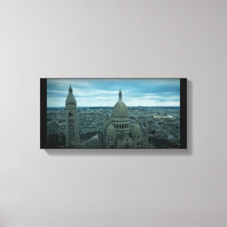 Impressão Em Tela Igreja Sacré-Coeur sobre Montmartre