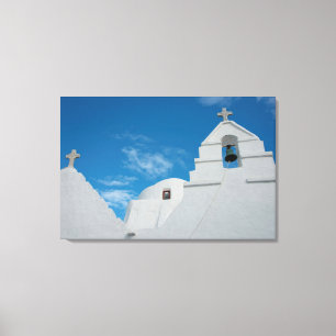 Impressão Em Tela Igreja típica de lavagem de roupa