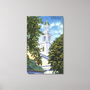 Impressão Em Tela Igreja Universalista