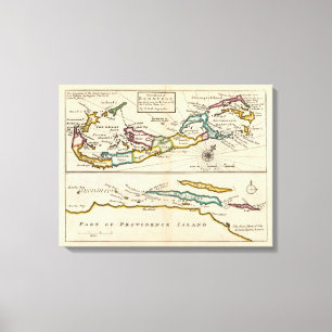 Impressão Em Tela Ilha das Bermudas, Parte de Providence Island