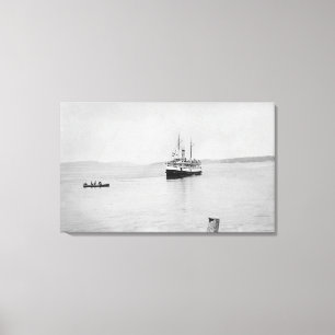 Impressão Em Tela Ilha de López, WA - balsa San Juan de Rosáalia