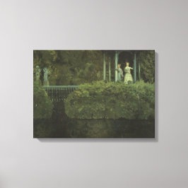 Impressão Em Tela Ilha do Amor (por Konstantin Somov)