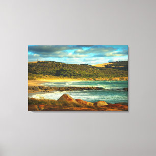 Impressão Em Tela Ilha do Flinders da praia de Emita, Tasmânia