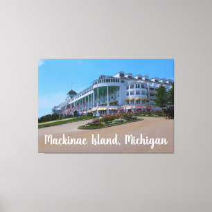 Impressão Em Tela Ilha Michigan de Mackinac