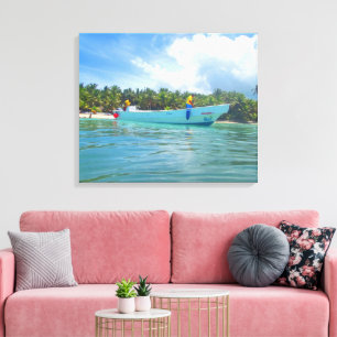 Impressão Em Tela ILHA SAONA #2 EM TELA 20 "x 16"
