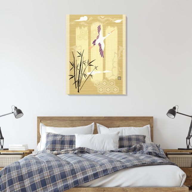 Impressão Em Tela Ilha Zen (Insitu(Quarto))