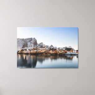 Impressão Em Tela Ilhas Lofoten