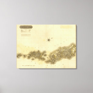 Impressão Em Tela Ilhas ocidentais sul
