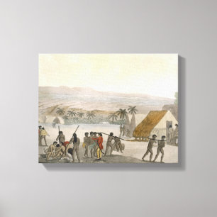 Impressão Em Tela Ilhas Sandwich - um Ocidente negociando para