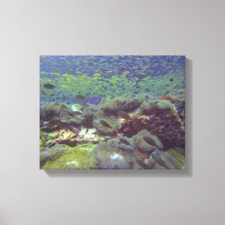 Impressão Em Tela Ilhas Semelhantes do Paraíso Submarino Tailândia
