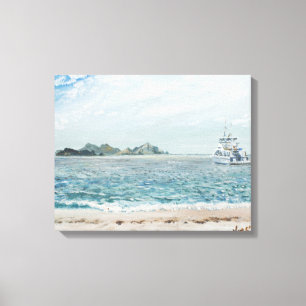 Impressão Em Tela Ilhas Whitsunday, Austrália. 1998