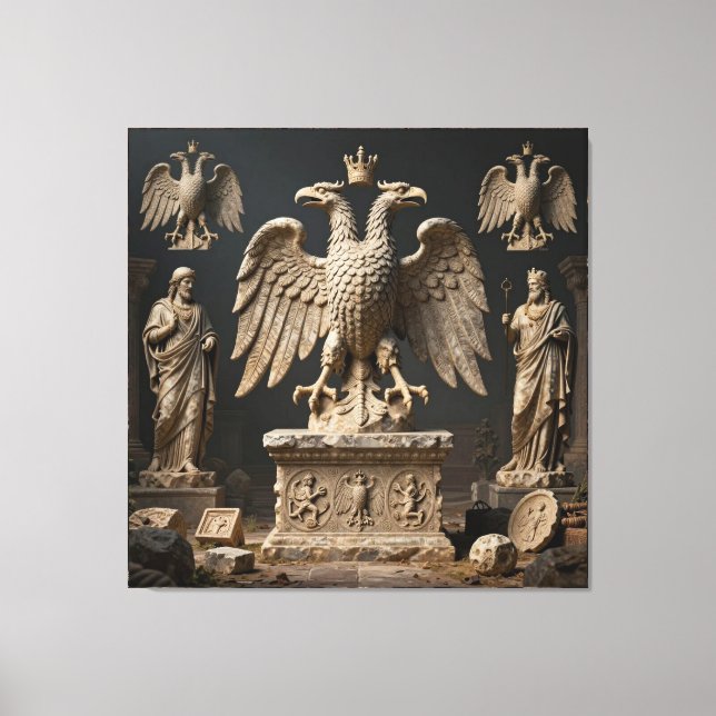 Impressão Em Tela IllyrianAltarRelics-SacredEagleArtBundle Eu HERSYM (Frente)