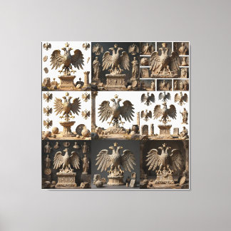 Impressão Em Tela IllyrianAltarRelicsSacredEagleArtBundle IX HERSYM 