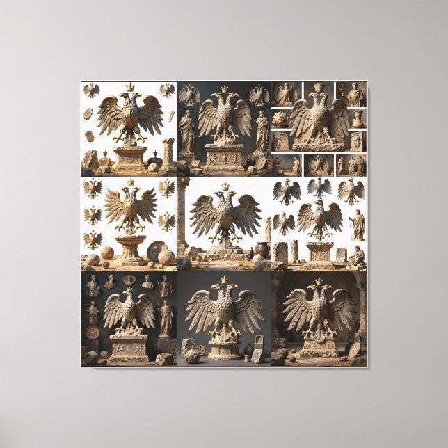 Impressão Em Tela IllyrianAltarRelicsSacredEagleArtBundle IX HERSYM  (Frente)