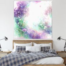 Ilustração da floração de flores silvestres