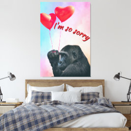 Impressão Em Tela "I'm so sorry"