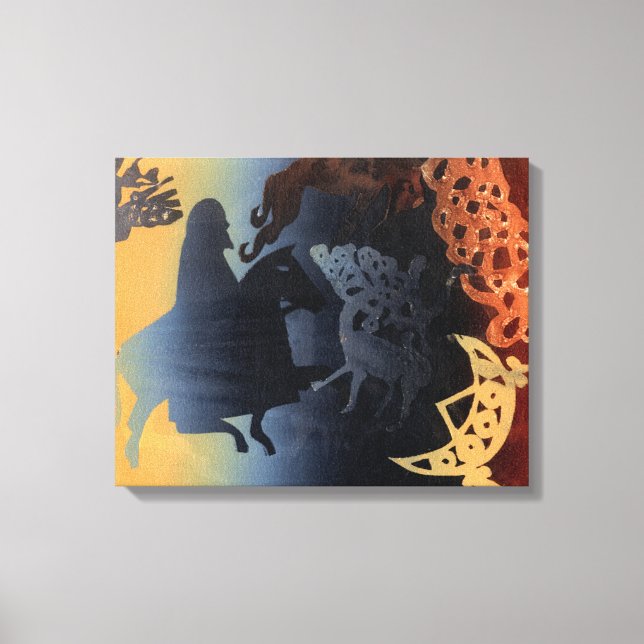 Impressão Em Tela Imagem Celta (Frente)