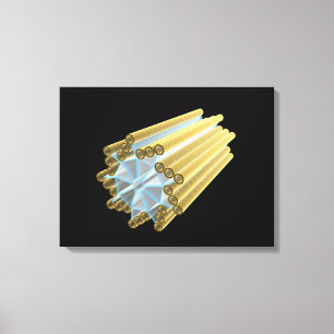 Impressão Em Tela Imagem conceptual da centriole