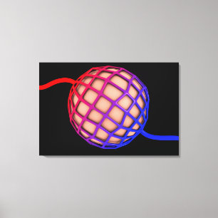 Impressão Em Tela Imagem conceptual do alvéolo