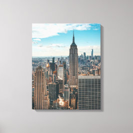 Impressão Em Tela Imagem da cidade de Nova York em tela