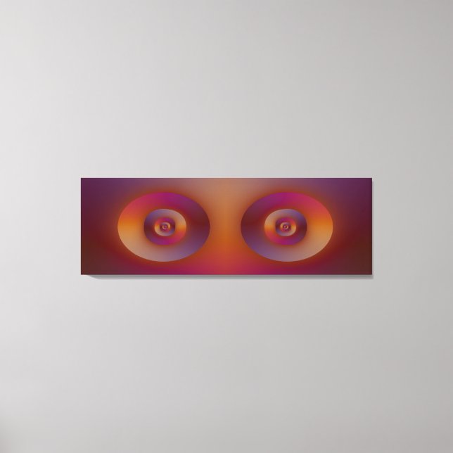 Impressão Em Tela Imagem de Espelho (Frente)