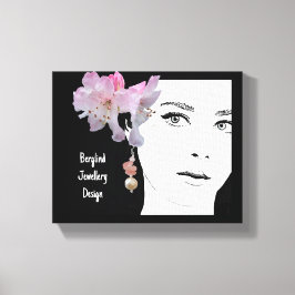 Impressão Em Tela Imagem de ilustração de moda bonito Quirky