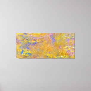 Impressão Em Tela Imagem de lírios por Monet
