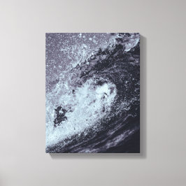 Impressão Em Tela Imagem de ondas do oceano em tela