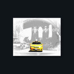 Impressão Em Tela Imagem de Pop de Arte da Ponte de Táxi Amarelo Nyc<br><div class="desc">Imagem Nova Iorque Nyc Yellow Taxi Brooklyn Bridge Pop Art</div>