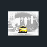 Impressão Em Tela Imagem de Pop de Arte da Ponte de Táxi Amarelo Nyc<br><div class="desc">Imagem Nova Iorque Nyc Yellow Taxi Brooklyn Bridge Pop Art</div>