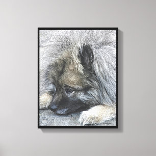 Impressão Em Tela Imagem digital intitulada "Em paz com o mundo"